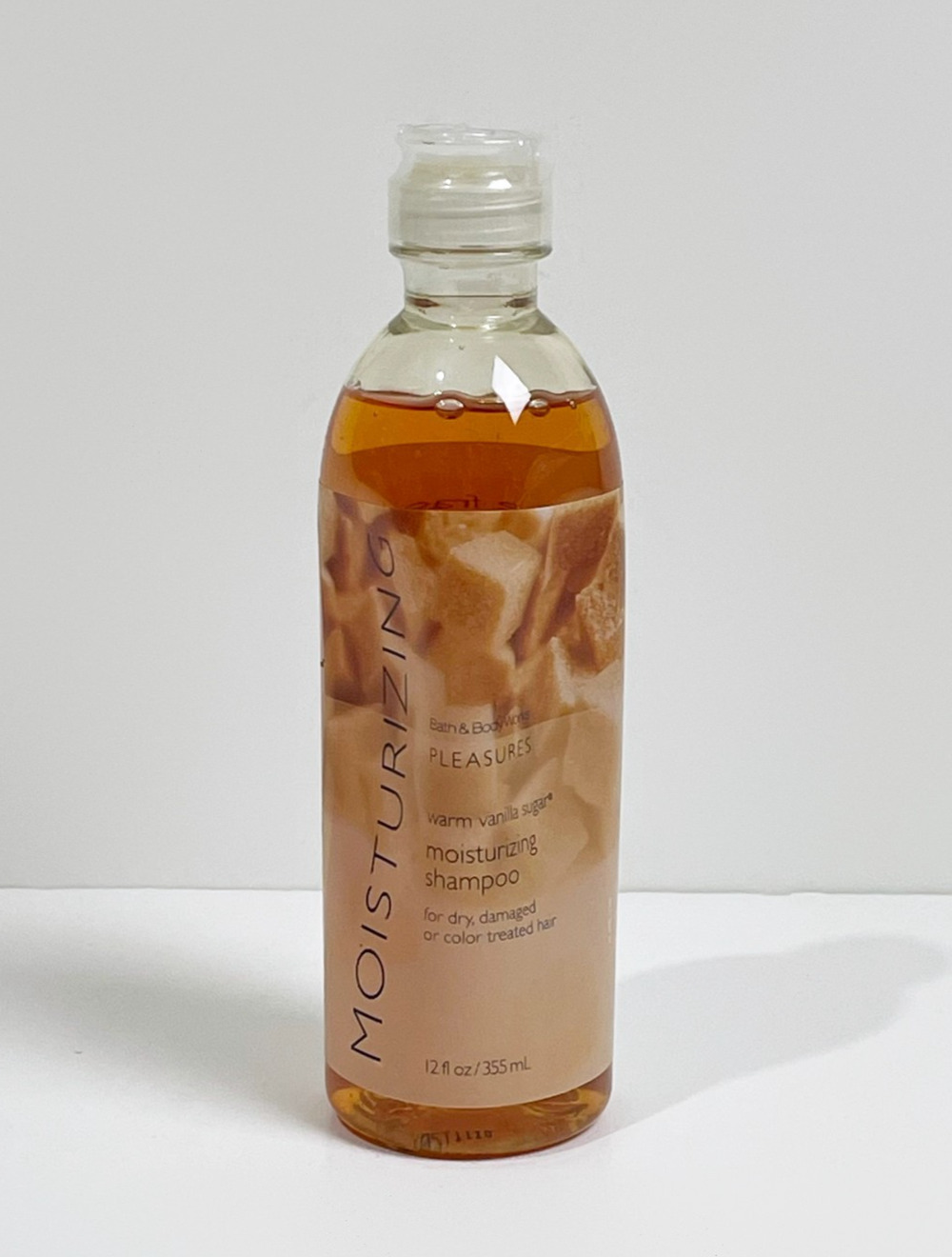Bath & Body Works Pleasures Warm Vanilla Sugar Moisturizing Shampoo 12 fl oz